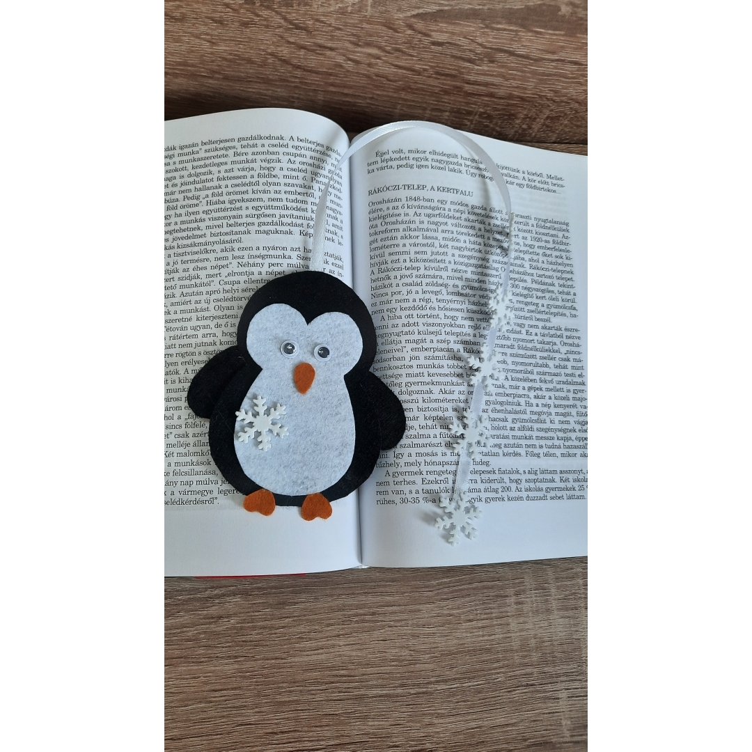 Pingvin könyvjelző (0000006)