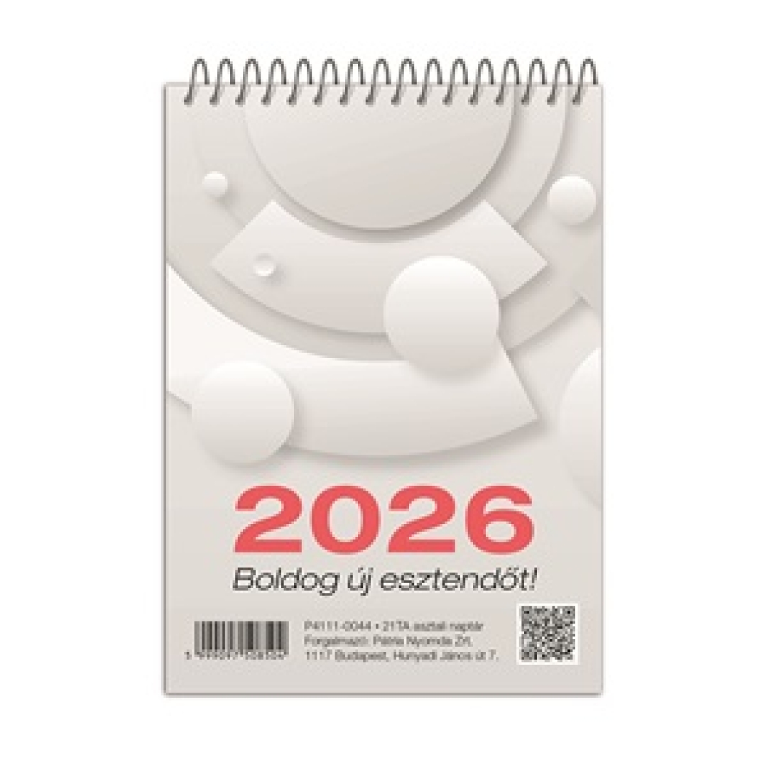 Asztali naptár kicsi 2026 általános (0000050)