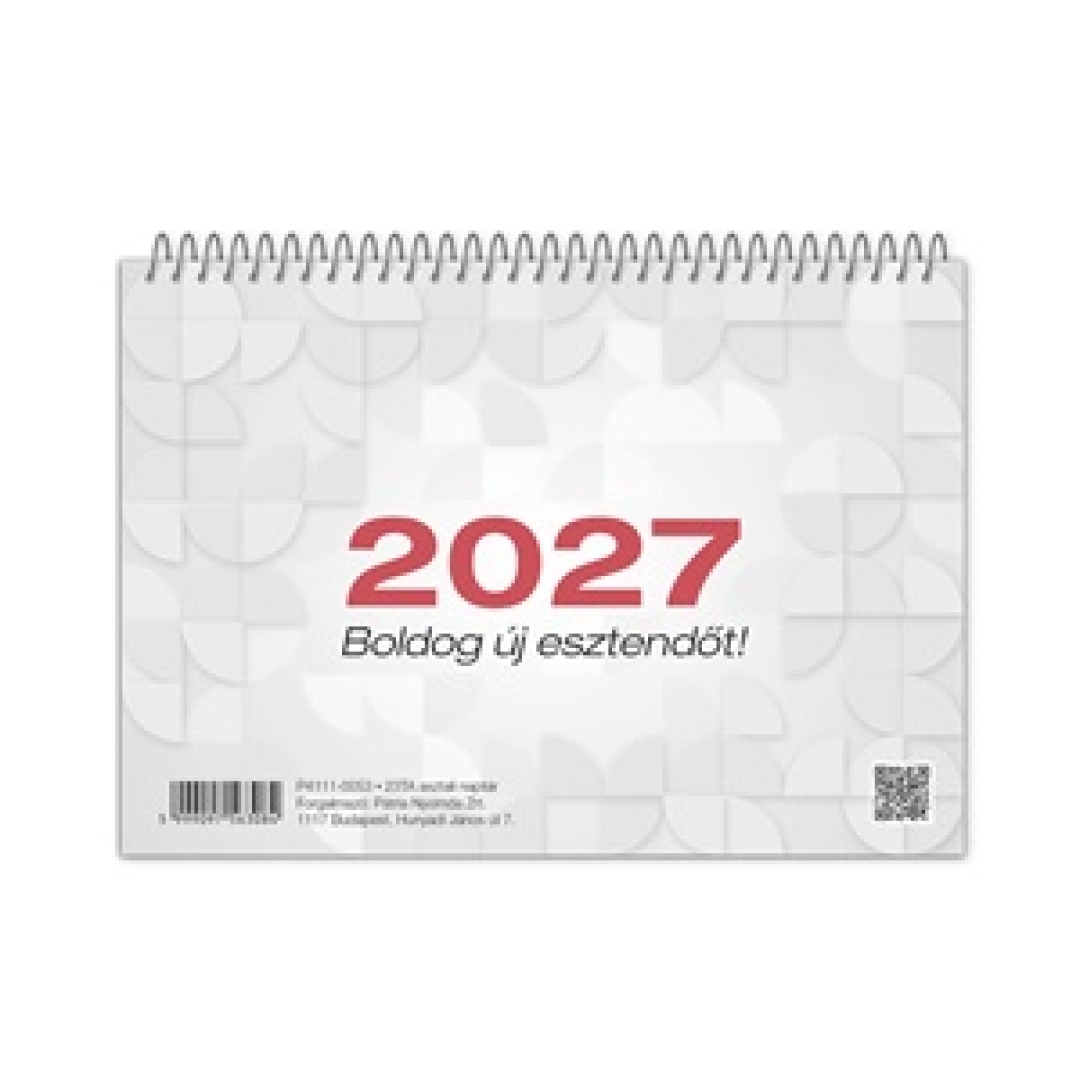 Asztali naptár közepes 2027 általános (0000051)