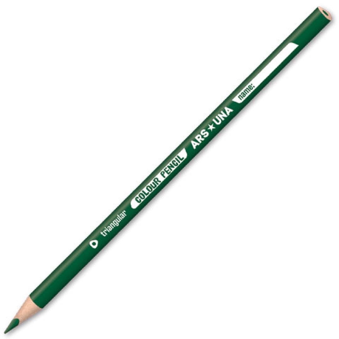 Színes ceruza ARS UNA háromszögletű zöld (0000311)