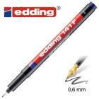 Edding 141-es alkoholos filctoll F-es kerek hegyű. Írásvastagság 0,6 mm kék