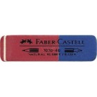 Radír FABER-CASTELL 7070-40 kék-piros kaucsuk