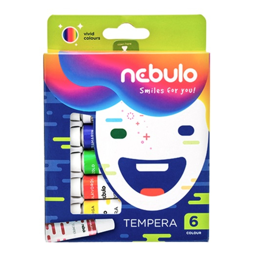 Tempera NEBULO 12 ml 6db-os készlet (0000583)