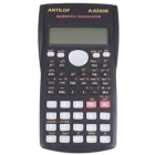 ANTILOP 8200B tudományos számológép. 2 soros kijelző 240 funkcióval fekete