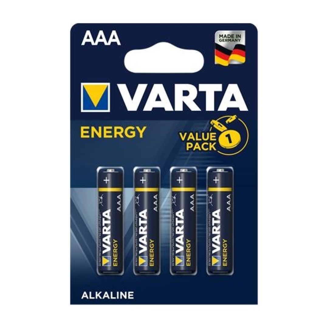 Elem mikro VARTA Energy AAA 4-es (0000683)