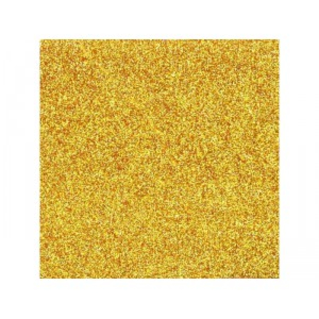 Dekorgumi lap A/4 (2mm) csillámos öntapadós arany (0000734)