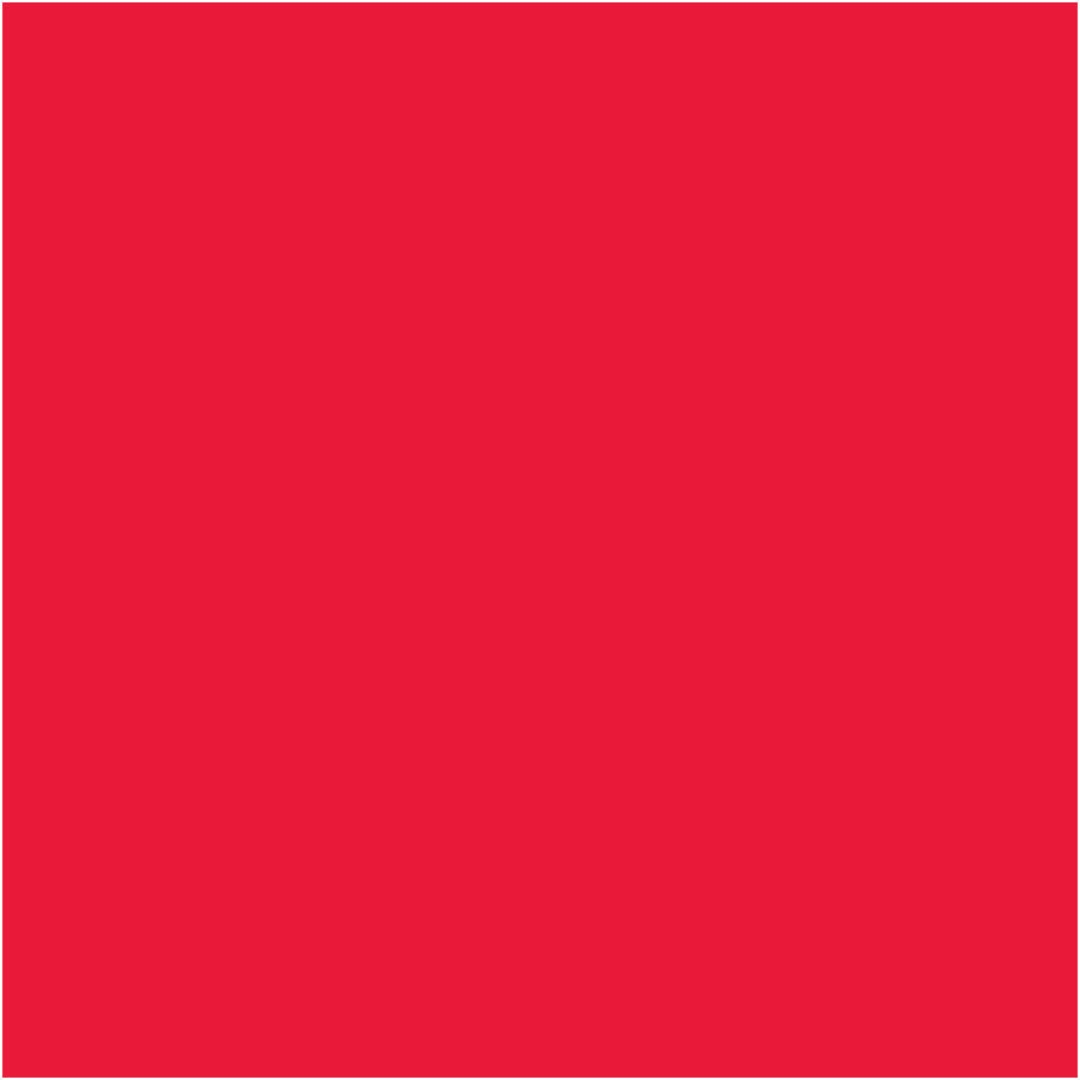 Akrilfesték fényes 50 ml piros- Pentart (0000927)