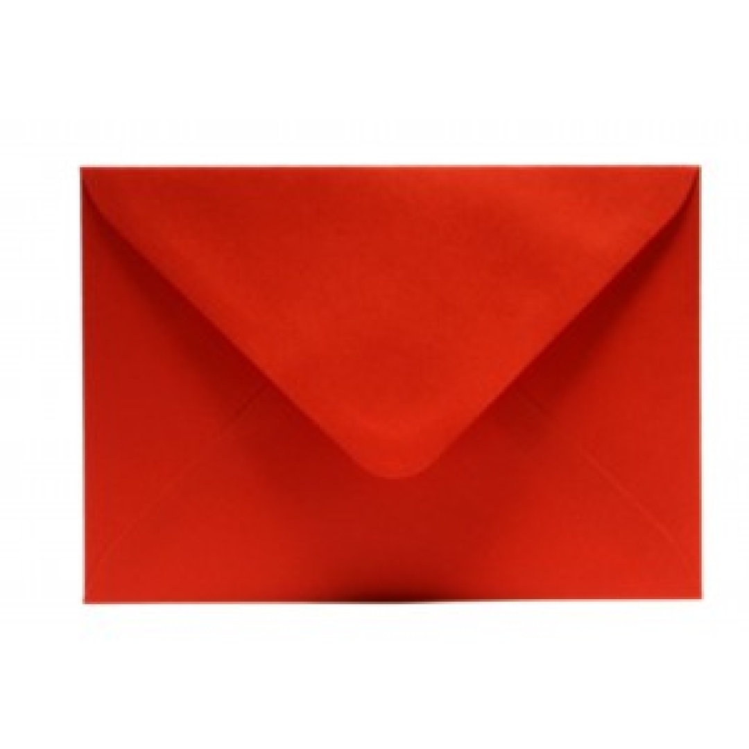 Színes boríték OFFICE 21 LC/6 enyvezett élénk piros (0000969)