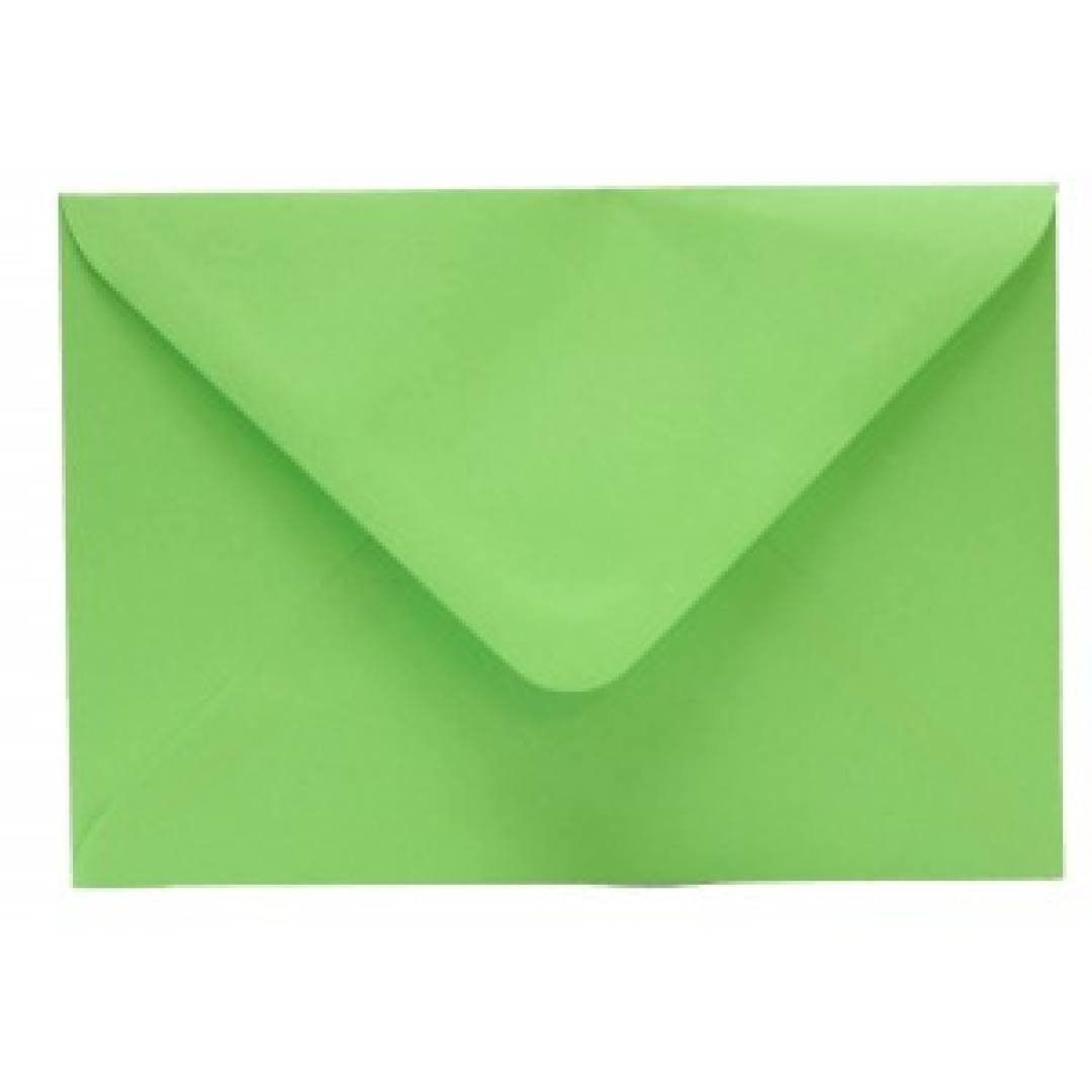 Színes boríték OFFICE 21 LC/6 enyvezett élénk lime zöld (0000972)