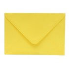 Színes boríték OFFICE 21 LC/6 enyvezett pasztell kanári sárga