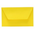 Színes boríték OFFICE 21 (70X117) névjegy enyvezett pasztell kanári sárga