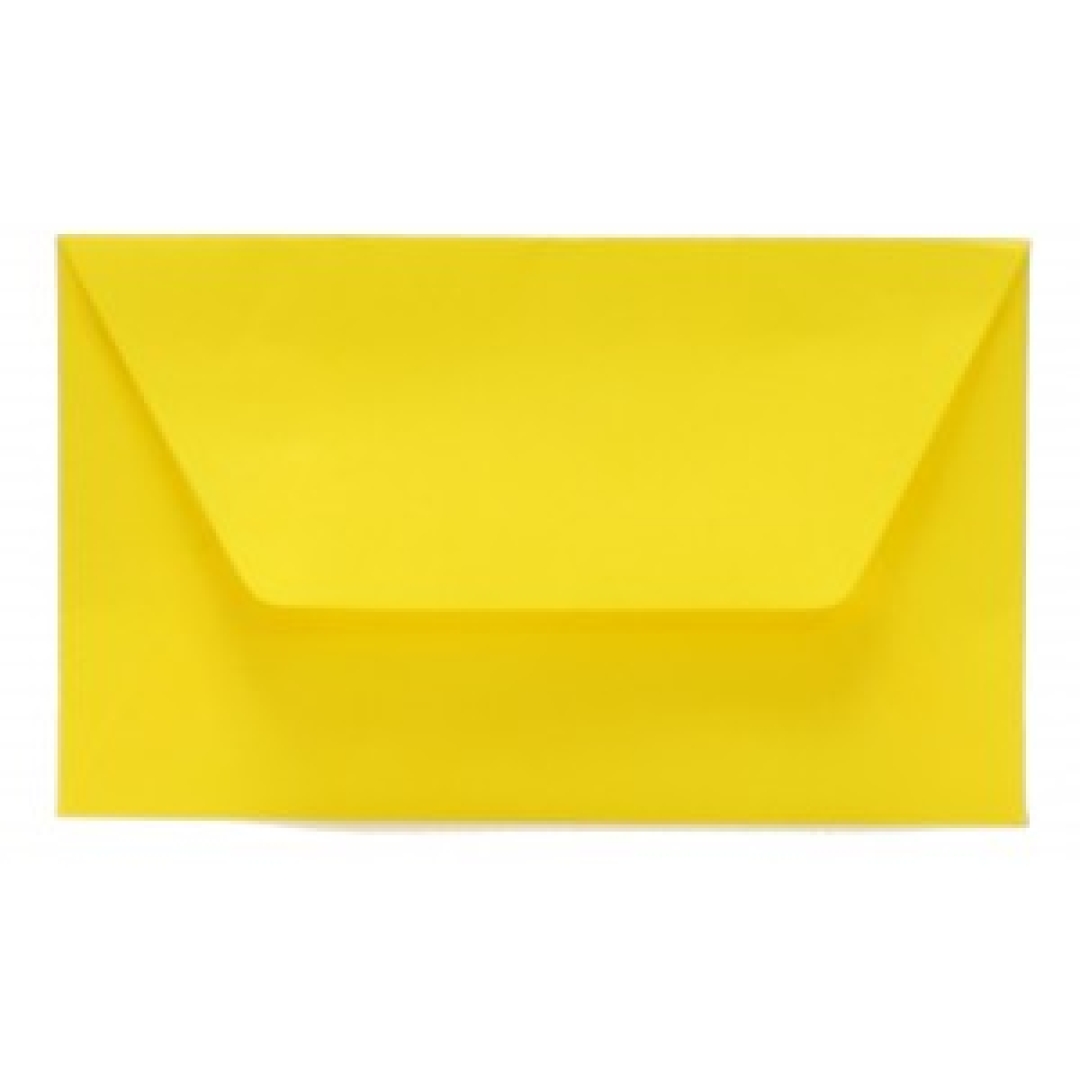 Színes boríték OFFICE 21 (70X117) névjegy enyvezett élénk aranysárga (0000992)