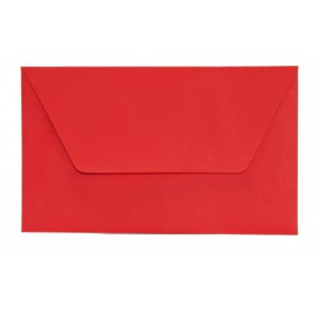 Színes boríték OFFICE 21 (70X117) névjegy enyvezett élénk piros (0001003)