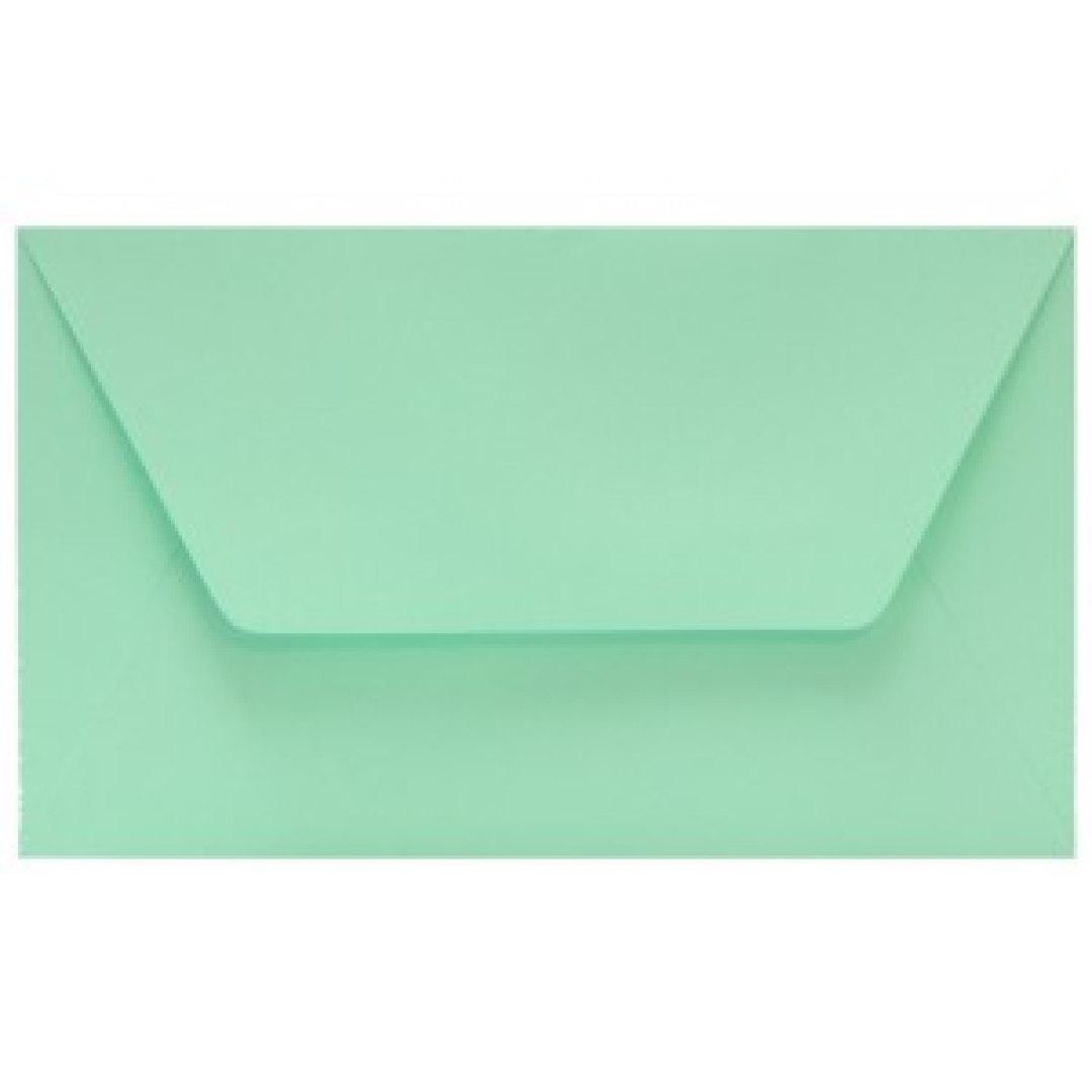 Színes boríték OFFICE 21 (70X117) névjegy enyvezett pasztell akvamarin zöld (0001005)