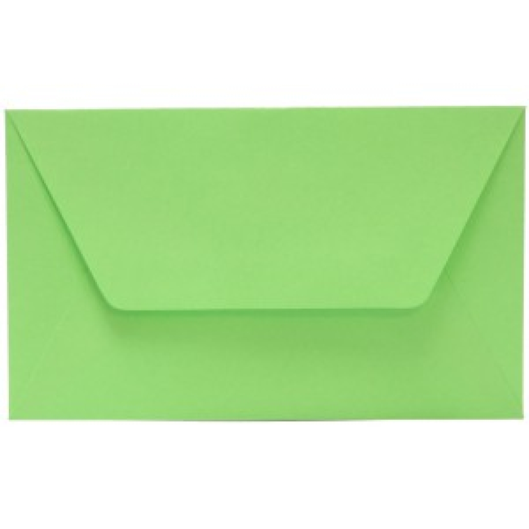 Színes boríték OFFICE 21 (70X117) névjegy enyvezett élénk lime zöld (0001006)